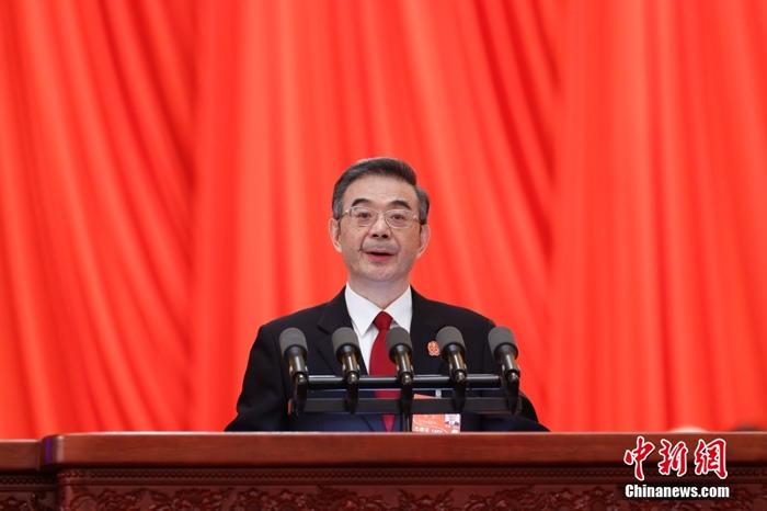 周強(qiáng)作最高人民法院工作報告