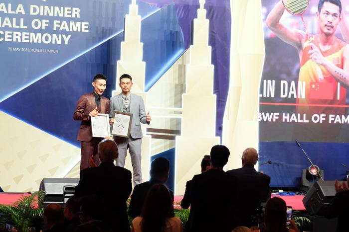 林丹、李宗偉入選世界羽聯(lián)名人堂