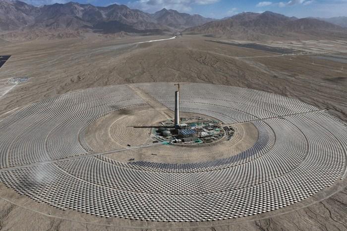 探訪中國(guó)在建單體規(guī)模最大塔式光熱項(xiàng)目