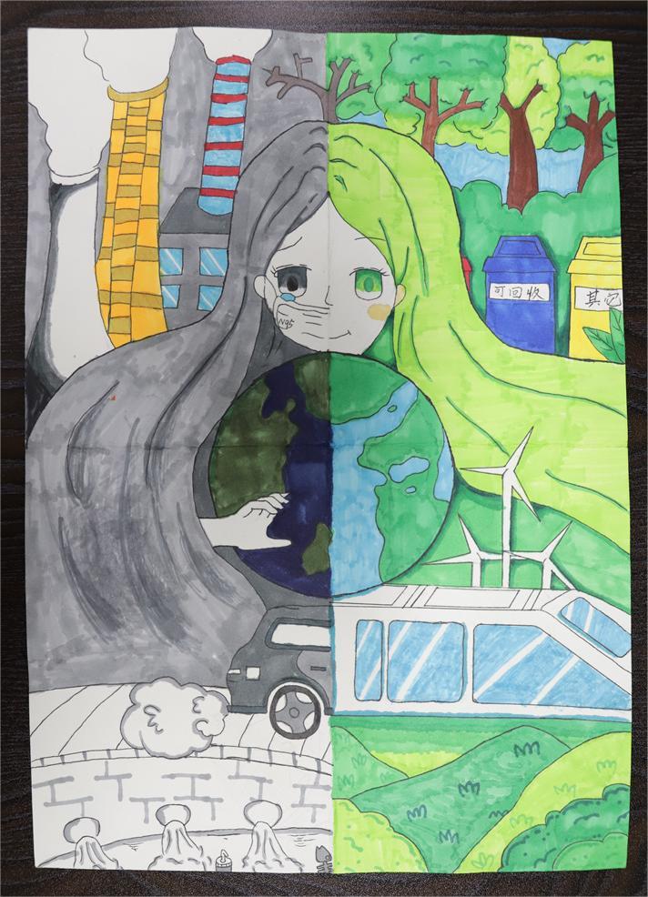 《保護(hù)氣候，人人有責(zé)》林鈴涵 11歲