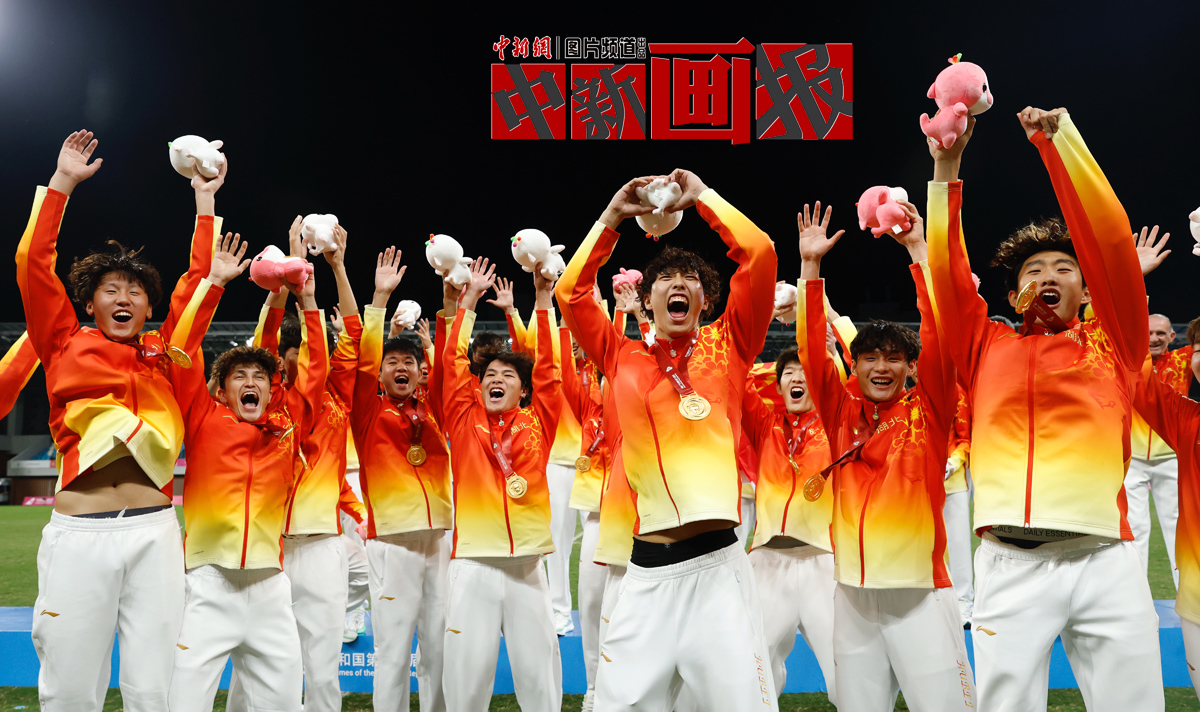 【中新畫報】被“顯眼包”硬控的全運會賽場，你“粉”了嗎？