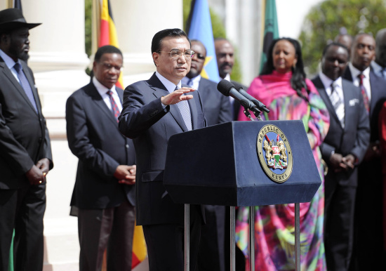 李克強(qiáng)要求中國(guó)公司精心建設(shè)蒙內(nèi)鐵路