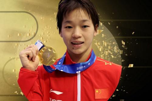 實(shí)至名歸！全紅嬋當(dāng)選年度最佳